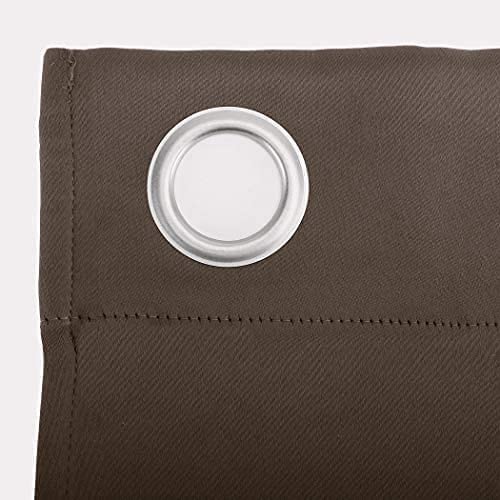 Luxury Blackout Curtains-Steel grommets-thermal Insulated fabric-for room Darkness