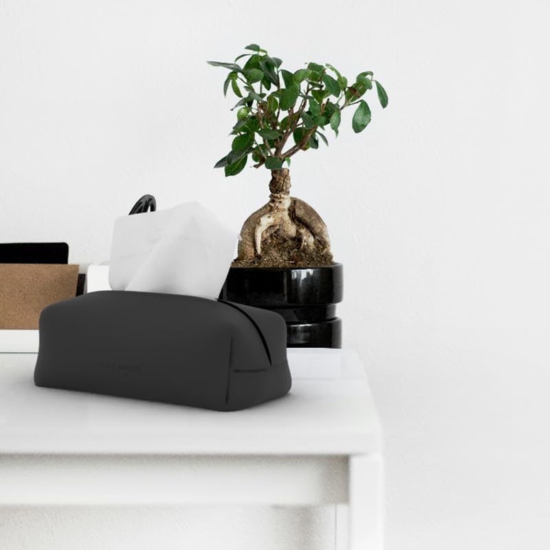 Leather Tissue Box Cover - Elegant and Durable Design for Home, Office and Car Decor