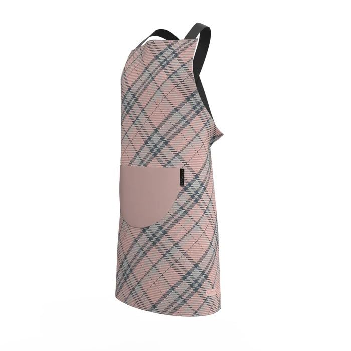 Apron, Cross-Back Design, Soft Cotton-Like Fabric, One Size, Lightweight Breathable Unisex with Front Pocket, for Cooking, and Daily Use