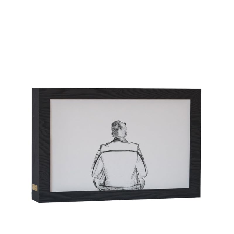 Natrual Wood 2 In 1 Photo Lighting Frame