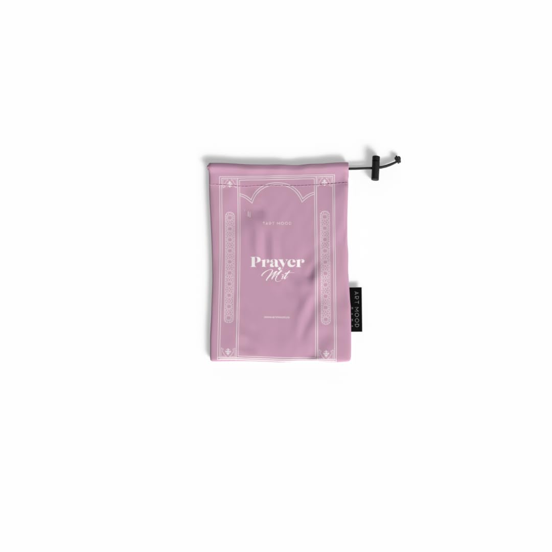 Prayer Mat - Waterproof Pocket Size Travel Mat for Salah, Lightweight Foldable Muslim Prayer Rug with Carrying Bag