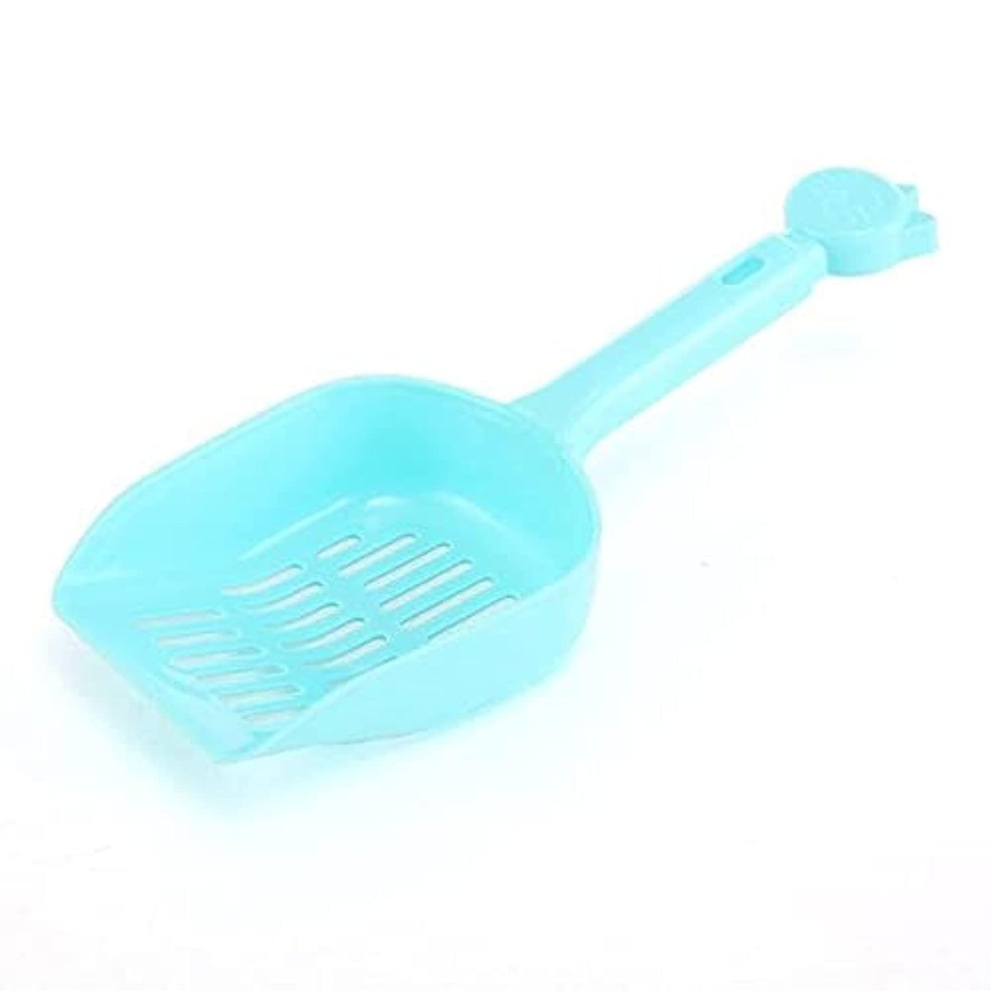 Cat litterbox pets shovel-blue
