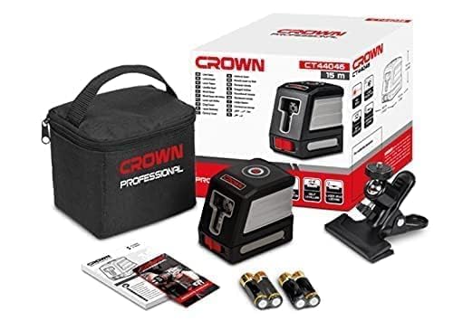 CROWN CT44046 line laser 15m 2 lines