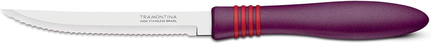 Cor And Cor Steak Knives Set - 2 Pieces, Purple