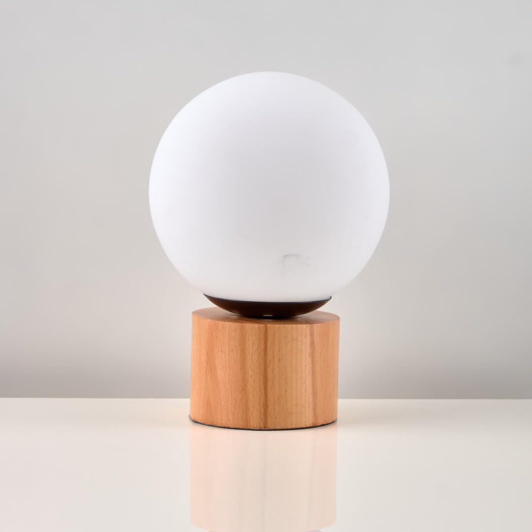 لومينا اباجوره مودرن خشبي من نجفه شوب lumina modern table lamp from nagafa shop TB68-C
