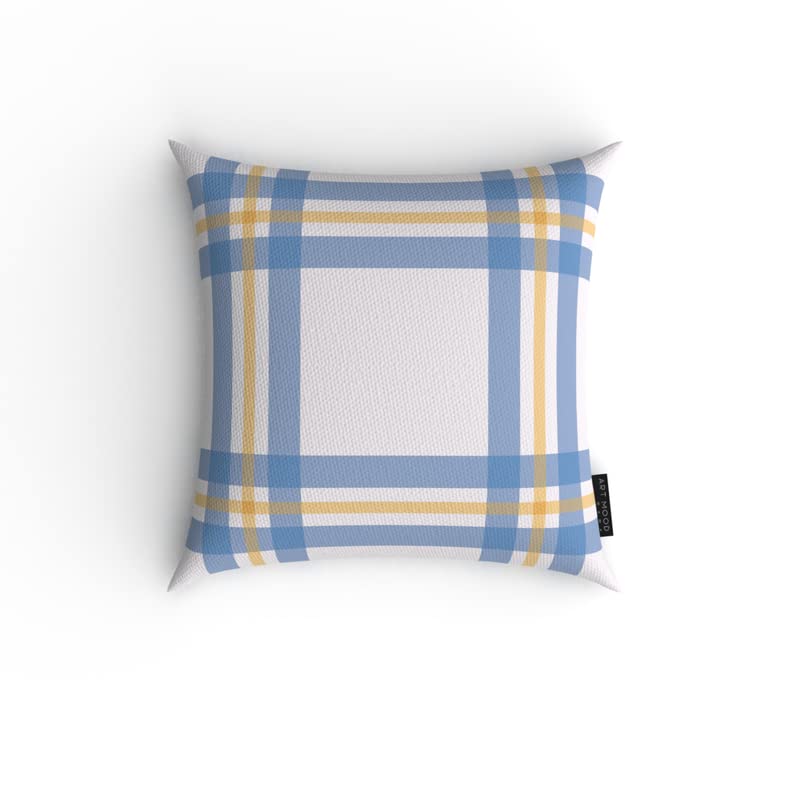Ray Velvet Cushion Cover, a plush multicolor decorative pillow with a bold and artistic abstract sunray pattern, 40x40 cm, adds a luxurious feel and a burst of creative energy to your sofa