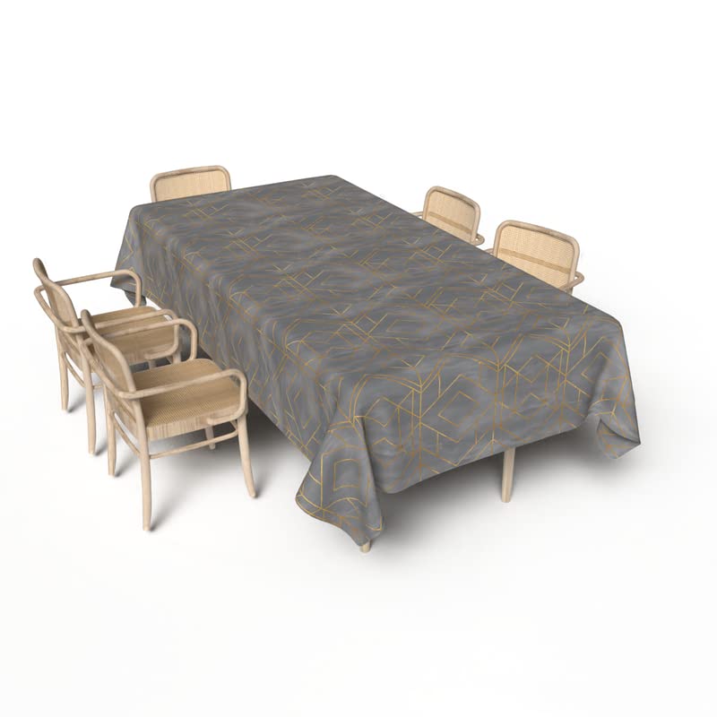 Tablecloth, Waterproof Polyester Fabric, Durable & Easy Care