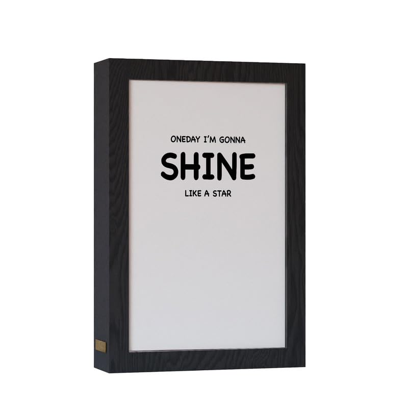 Natrual Wood 2 In 1 Photo Lighting Frame