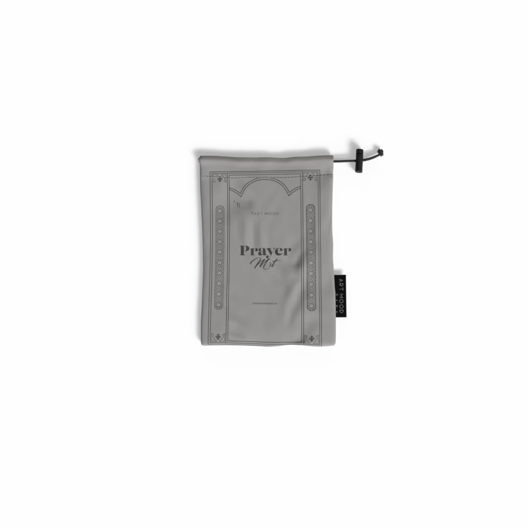 Prayer Mat - Waterproof Pocket Size Travel Mat for Salah, Lightweight Foldable Muslim Prayer Rug with Carrying Bag
