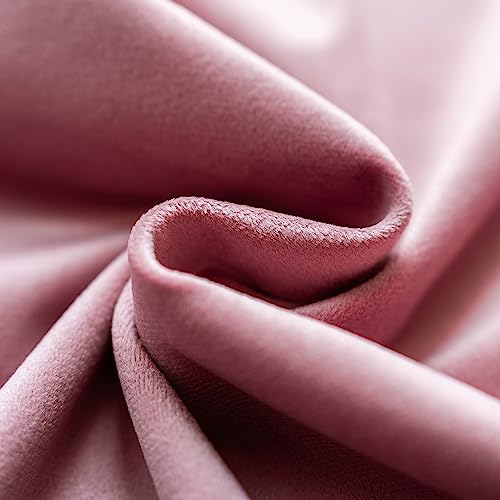 Soft Thick Velvet Throw Pillow Covers Decorative Square Cushion Cover For Couch Sofa Bedroom Living Room - set of 2 Pieces