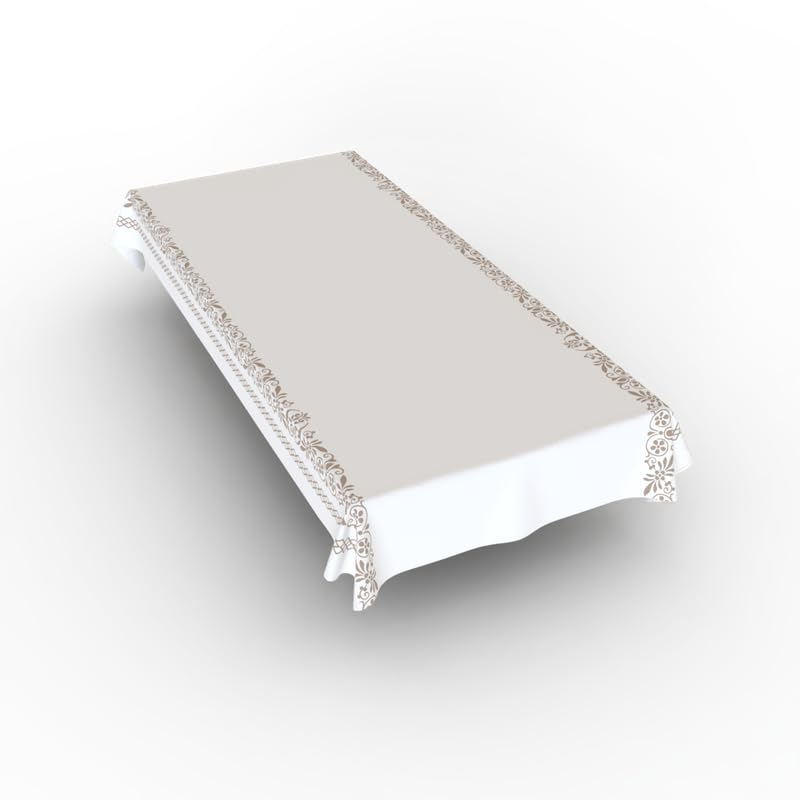 Tablecloth Waterproof Polyester Fabric, Easy Care ,Soft Touch