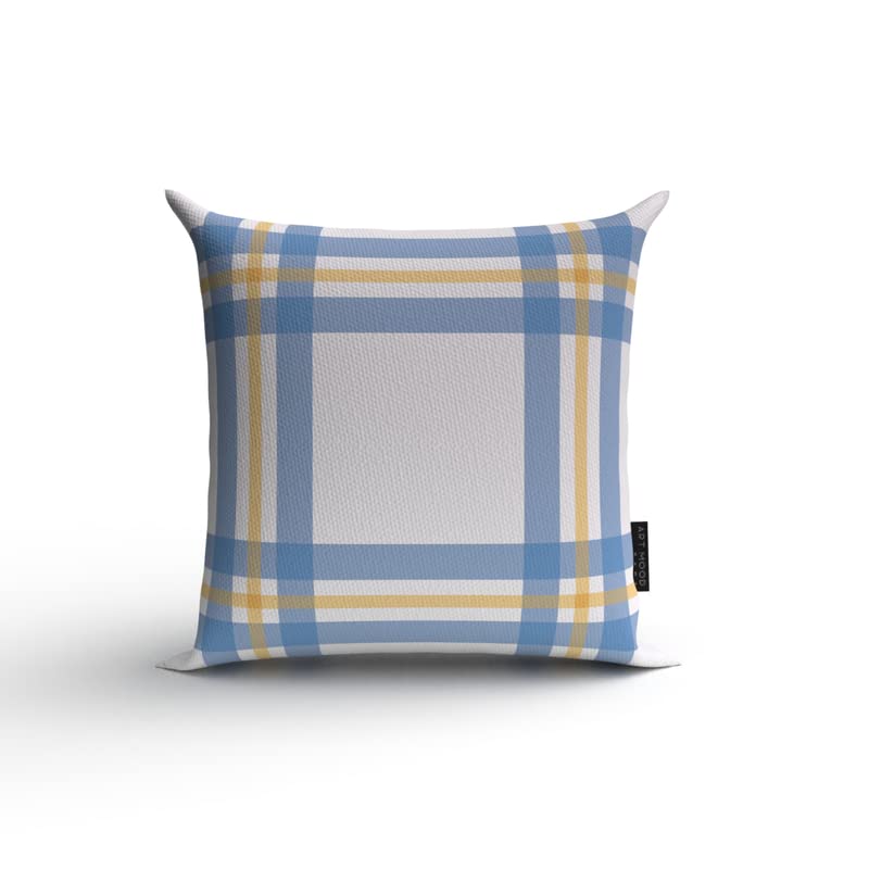 Ray Velvet Cushion Cover, a plush multicolor decorative pillow with a bold and artistic abstract sunray pattern, 40x40 cm, adds a luxurious feel and a burst of creative energy to your sofa