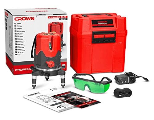 Crown CT44023 BMC Line Laser Level - 30 Meter
