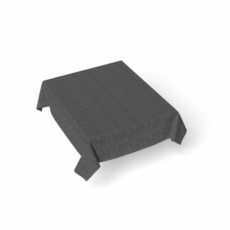 Premium Linen Tablecloth - Elegant and Durable Table Cover for Dining Room, Kitchen, and Events - Dust-Proof, Machine Washable