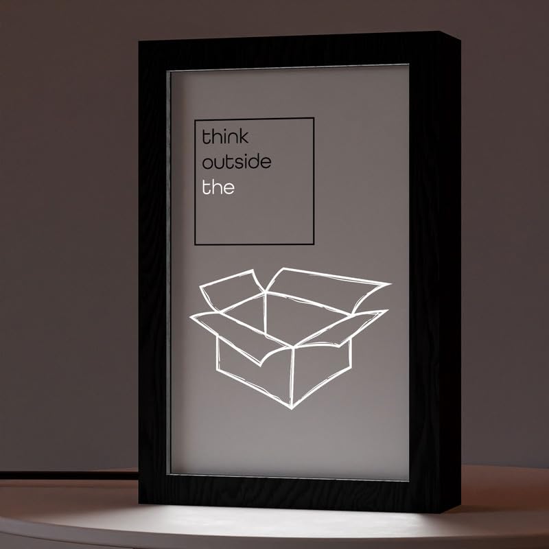 Natrual Wood 2 In 1 Photo Lighting Frame
