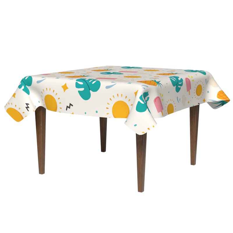 Waterproof Tablecloth, Durable Decorative Dining Cover