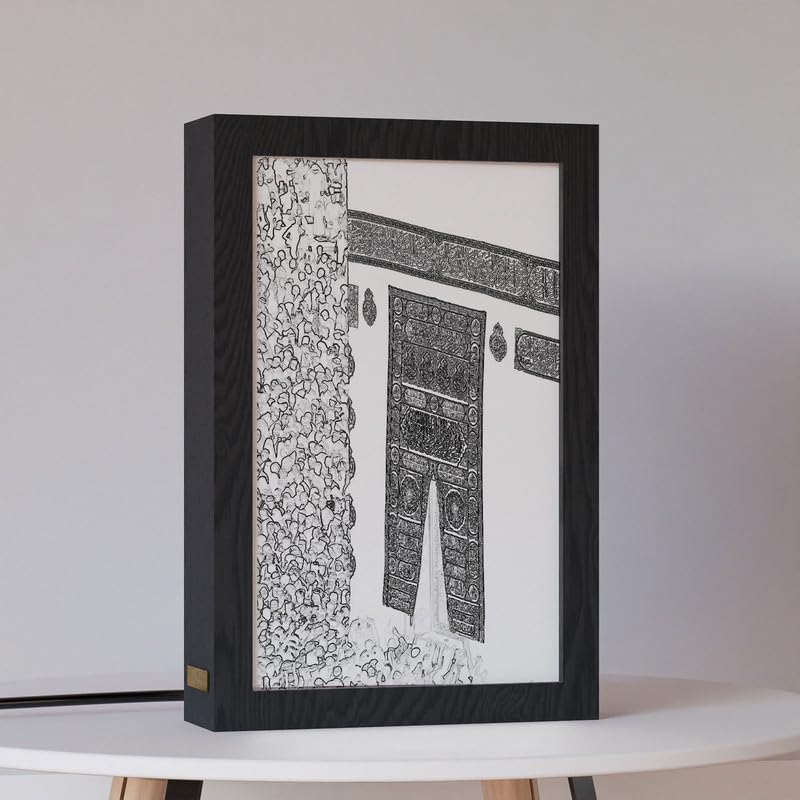 Natrual Wood 2 In 1 Photo Lighting Frame
