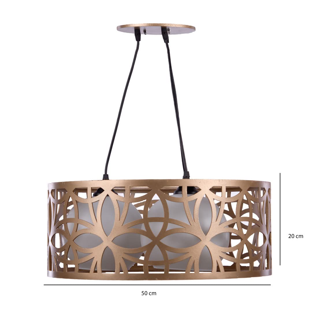 I-OUTSTANDING WNCH450 Modern Home Chandelier Champagne Wood