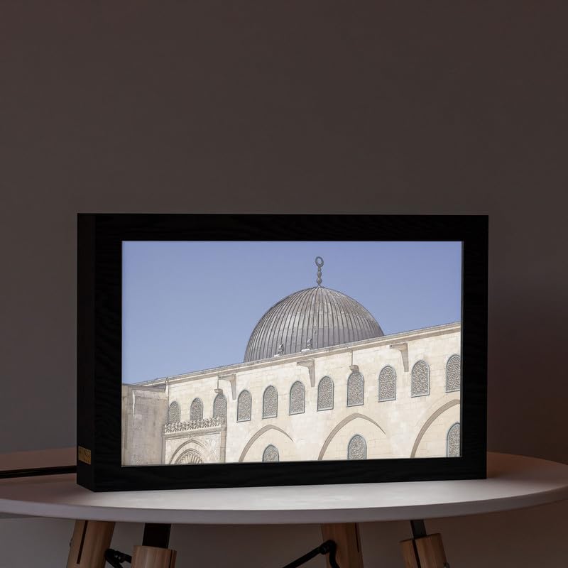 Natrual Wood 2 In 1 Photo Lighting Frame