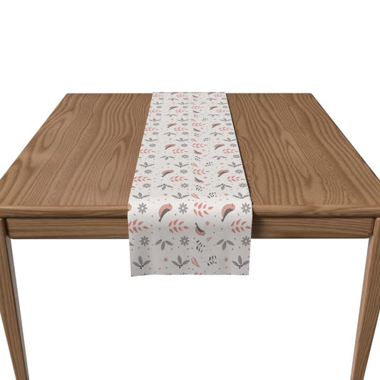 Velvet Kids 1 Runner, a Plush Decorative Centerpiece for a Child's Table or Playroom, 35x140 cm, Multicolor, offering a Soft and Charming Accent with a Fun and Playful Design