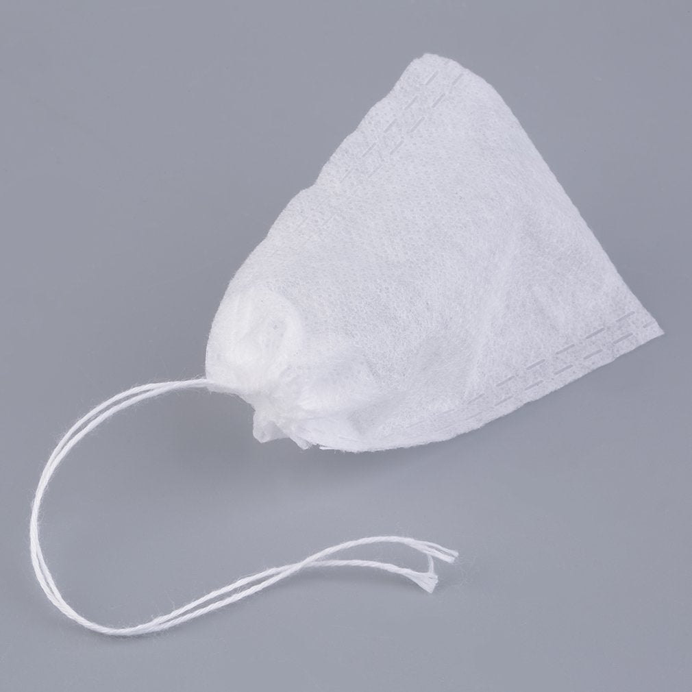 100Pcs/Lot Teabags 5 x 7CM Empty Scented Tea Bags With String Heal Seal Filter Paper