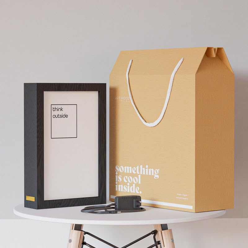 Natrual Wood 2 In 1 Photo Lighting Frame