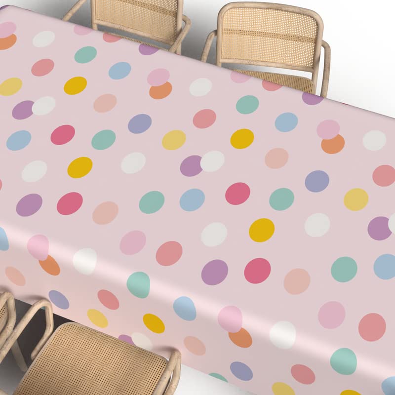 Tablecloth, Waterproof Polyester Fabric, Durable & Easy Care
