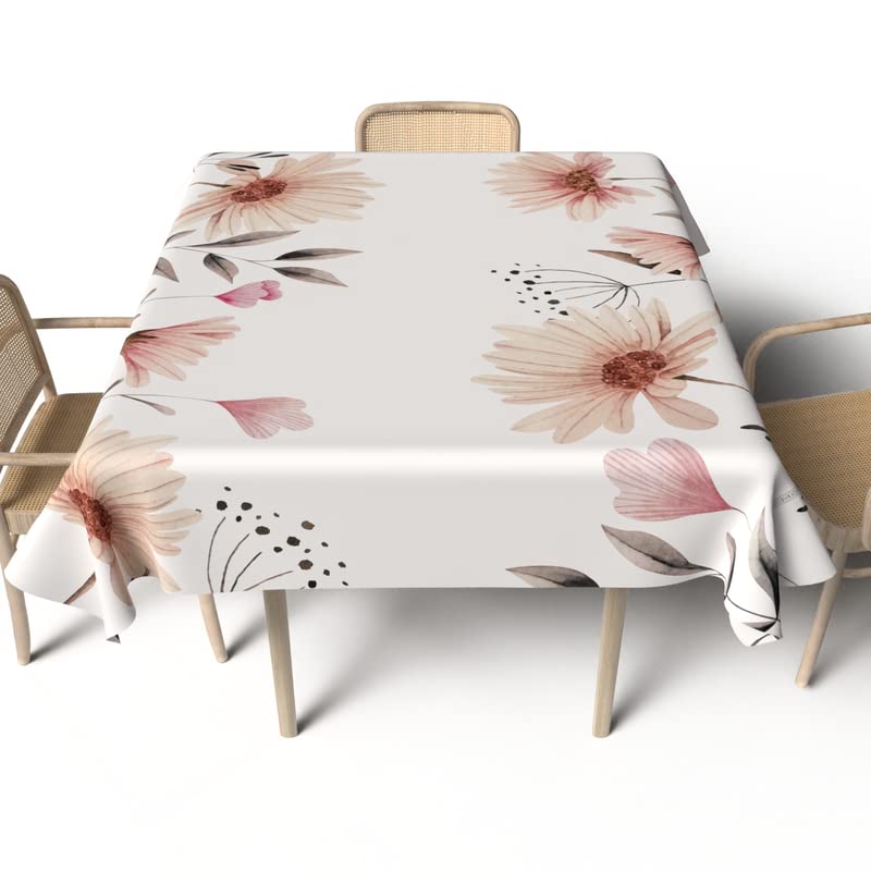Tablecloth, Waterproof Polyester Fabric, Durable & Easy Care