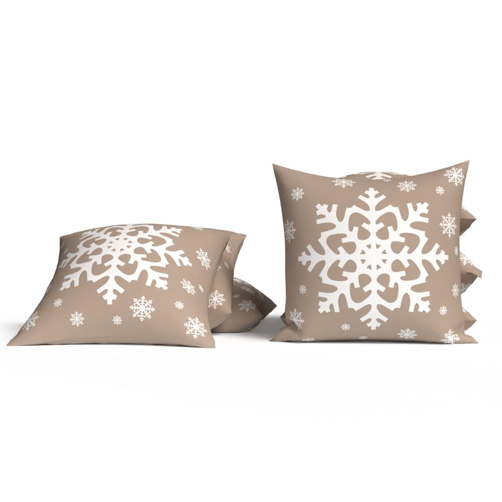 Christmas Cushion 40x40 CM, Washable Soft Holiday Pillow for Sofa, Bedroom, Living Room, or Office, Festive Decorative Accent