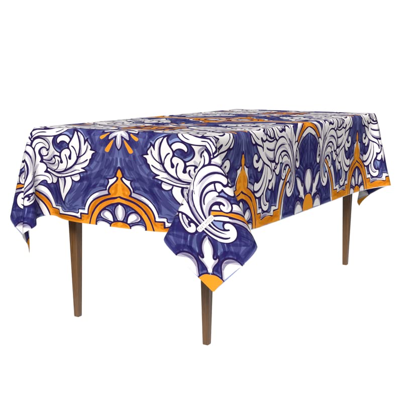 Fantasy Waterproof Tablecloth, a Multicolor 140x300 cm Rectangular Table Cover made from Spillproof Polyester, a Whimsical and Stain-Resistant Protector for Parties and Family Dining