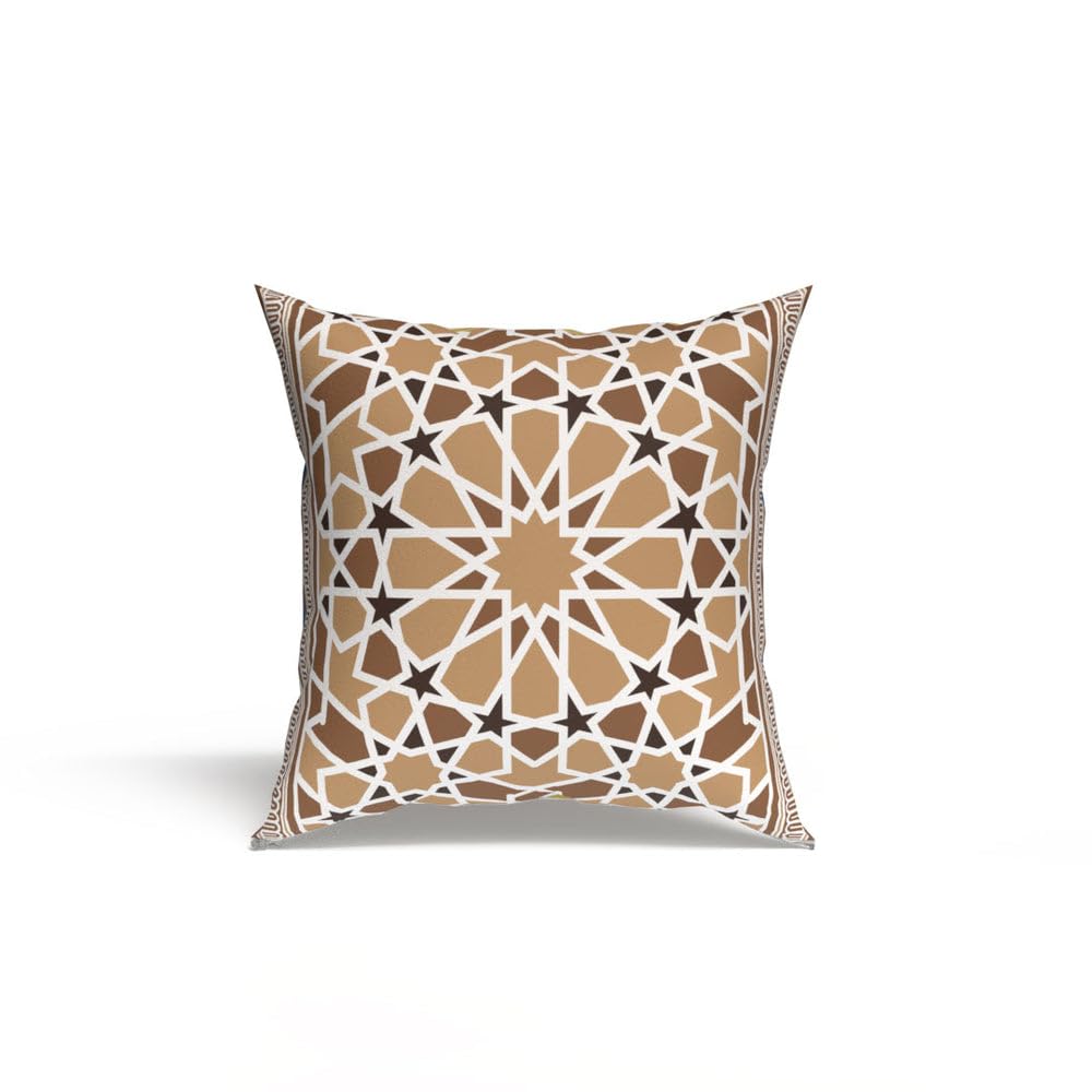 Cushion with Filling – Premium Velvet Pillow, 40x40 cm, Removable Cover with Smooth Zipper, Soft & Breathable for Sofa, Bed, or Chair – Elegant Home Decor Accent