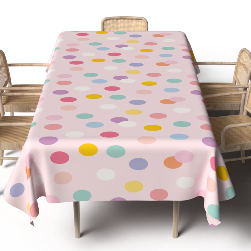 Tablecloth, Waterproof Polyester Fabric, Durable & Easy Care