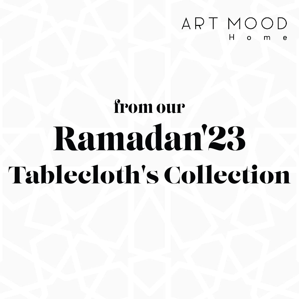 Islamic Arabesque Waterproof Tablecloth, a Multicolor 140x140 cm Square Table Cover of Spillproof Polyester with an Islamic Pattern, a Durable Protector for Festive Family Gatherings