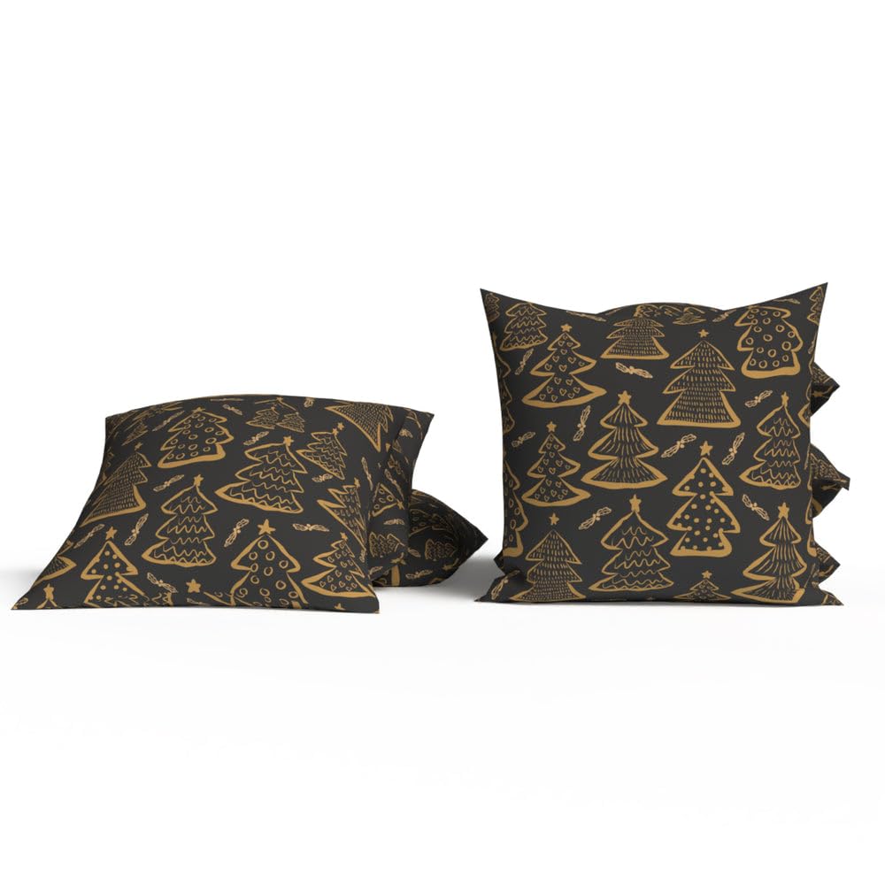 Christmas Cushion 40x40 CM, Washable Soft Holiday Pillow for Sofa, Bedroom, Living Room, or Office, Festive Decorative Accent
