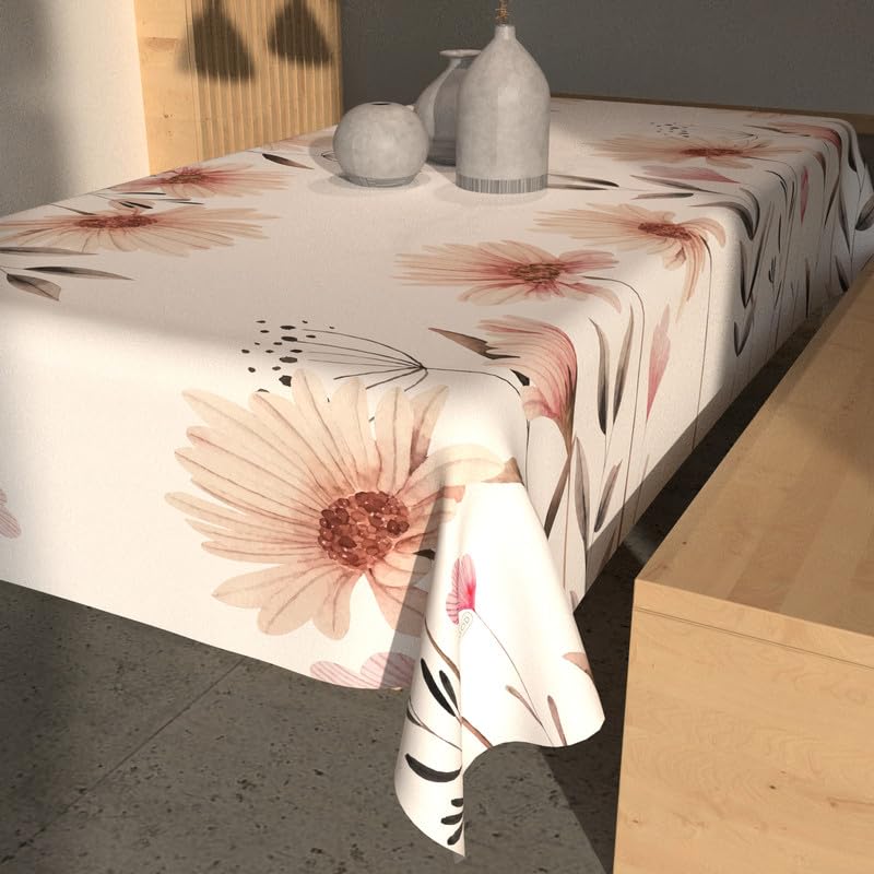 Tablecloth, Waterproof Polyester Fabric, Durable & Easy Care