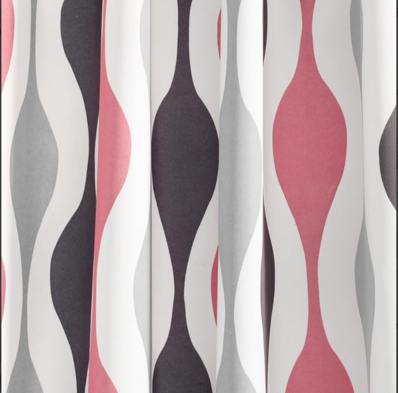 Light Filtering Window Curtain with Back Tab Design, Linen Velvet Fabric - 1 Piece