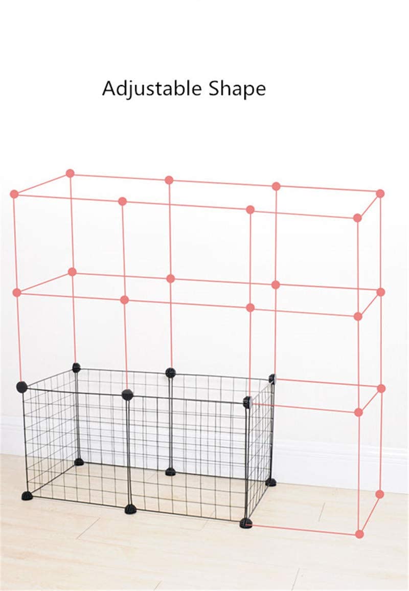 Playpen for Small Animals, Metal Wire Pet Fence
