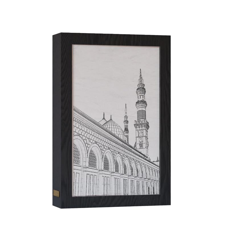 Natrual Wood 2 In 1 Photo Lighting Frame