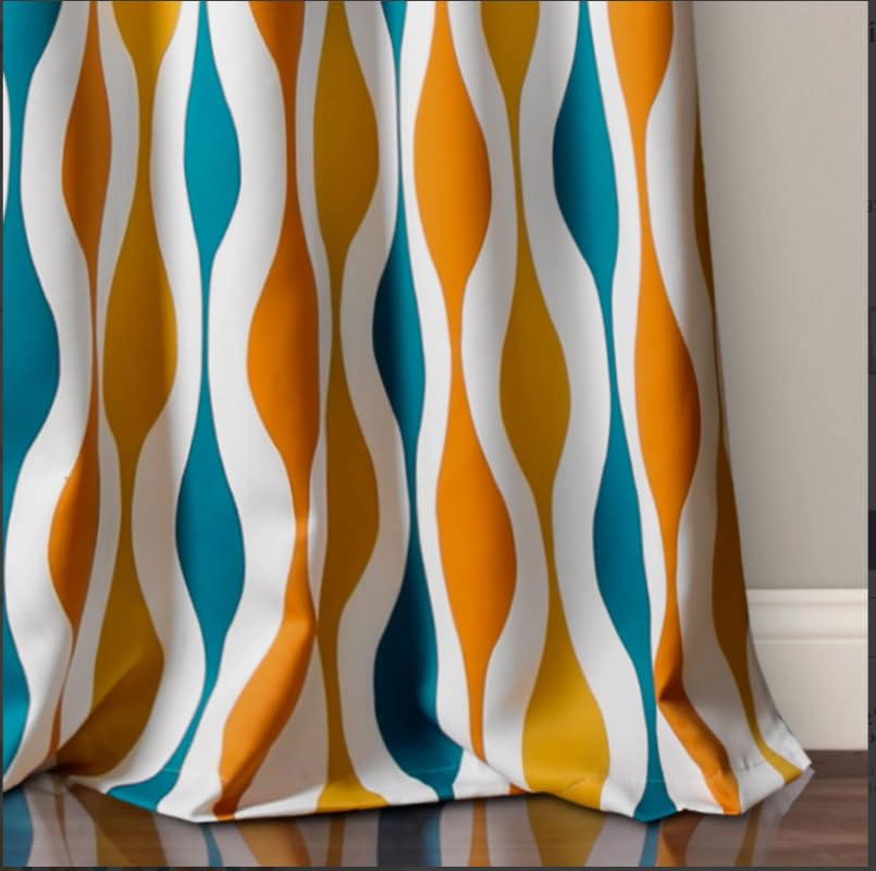 Light Filtering Window Curtain with Back Tab Design, Linen Velvet Fabric - 1 Piece