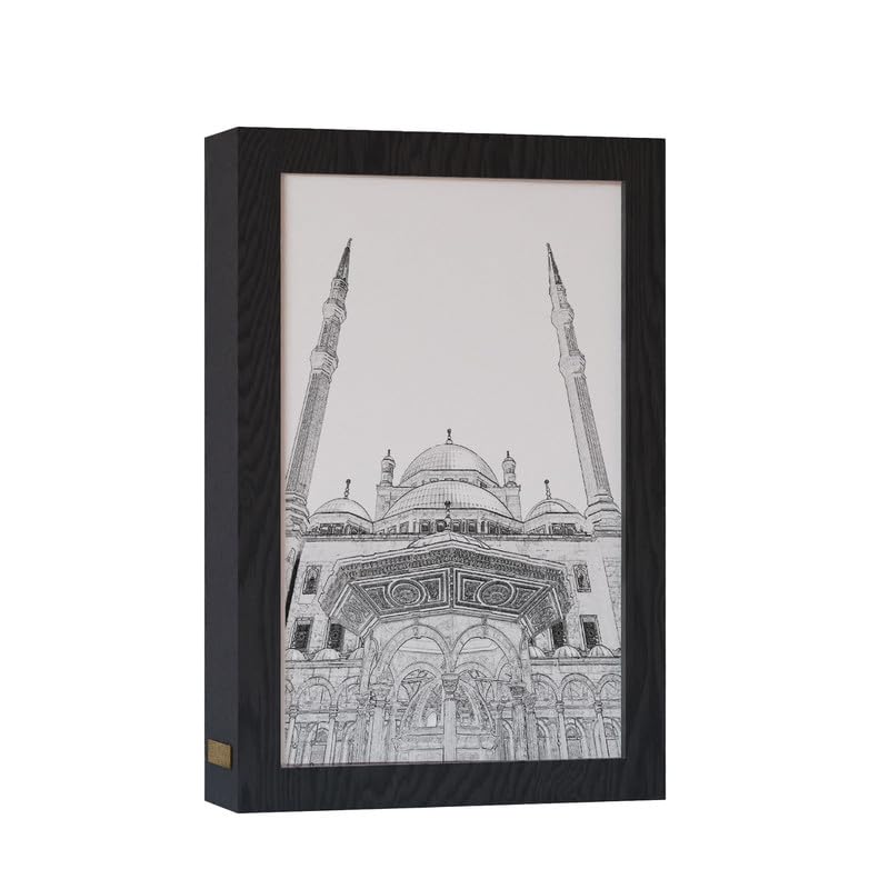 Natrual Wood 2 In 1 Photo Lighting Frame
