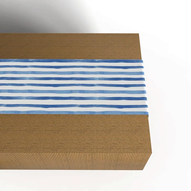 HOME Decorative Runner, 140W ×35L CM, Cotton, Table or Bed Runner for Home Decor, Elegant Design for Living Room or Occasions