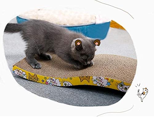 Pet cat scratch board emotion eventing board cat toy claws corrugated paper cat toy supplies S shape