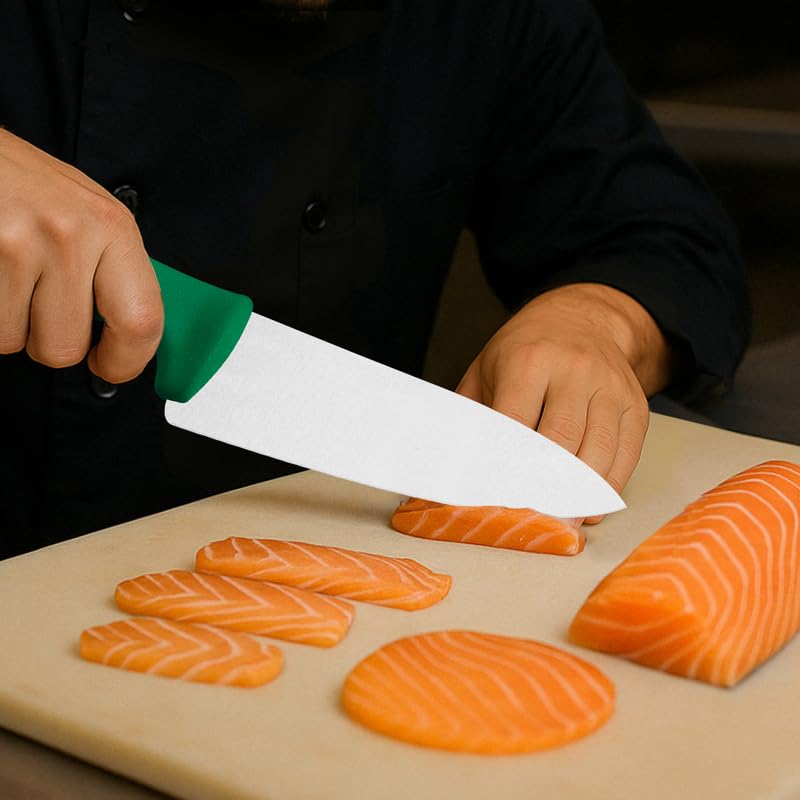 Professional Meat Knife, Stainless Steel Blade, Polypropylene Handle, Durable and Precision Cutting Tool