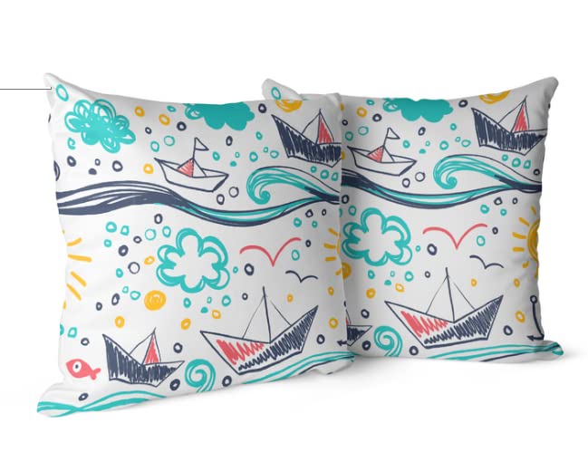 Velvet Molly Cushion Cover, a plush multicolor decorative pillow with a vibrant and joyful design, 40x40 cm, combines a luxurious feel with a playful pattern to enliven your home