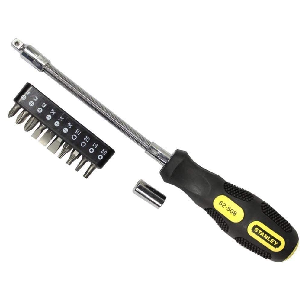 Stanley 0-62-508 10 Way Soft Grip Screw Driver Set