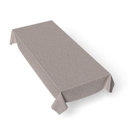 مفرش طاولة من الكتان الفاخر - غطاء طاولة أنيق ومتين لغرفة الطعام والمطبخ والمناسبات - مقاوم للغبار وقابل للغسل في الغسالة