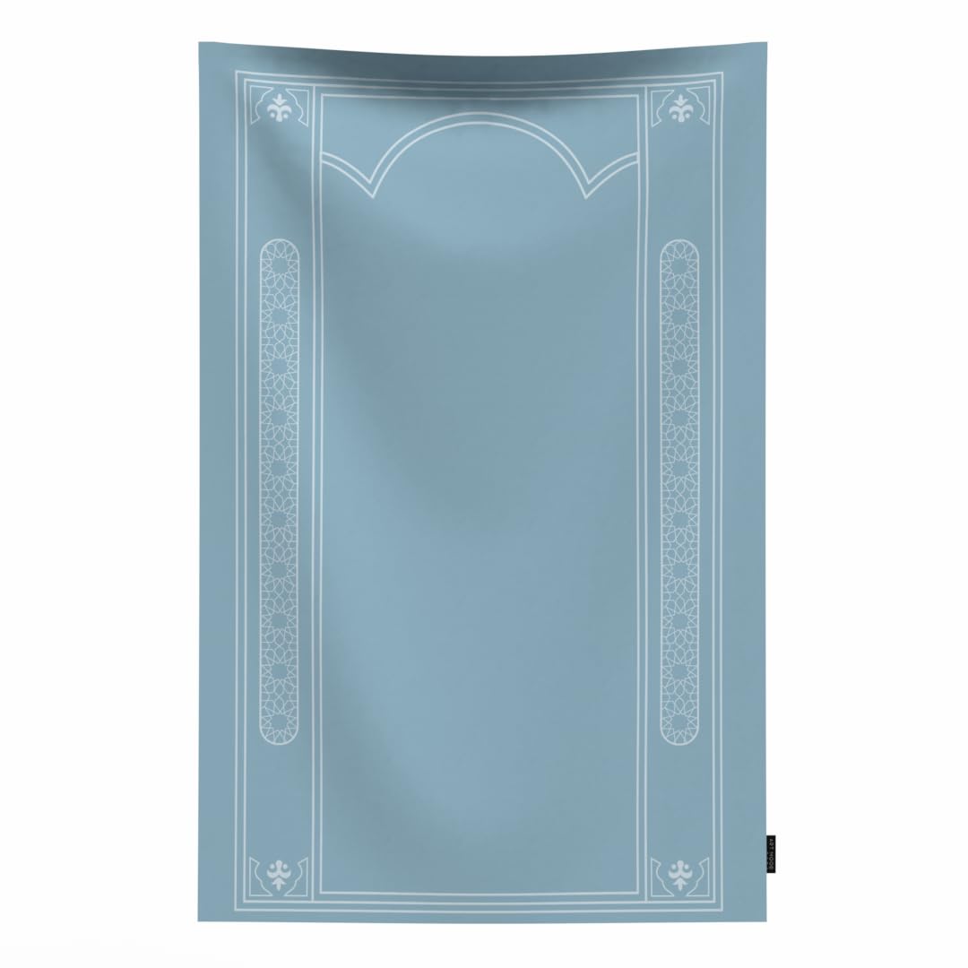 Prayer Mat - Waterproof Pocket Size Travel Mat for Salah, Lightweight Foldable Muslim Prayer Rug with Carrying Bag