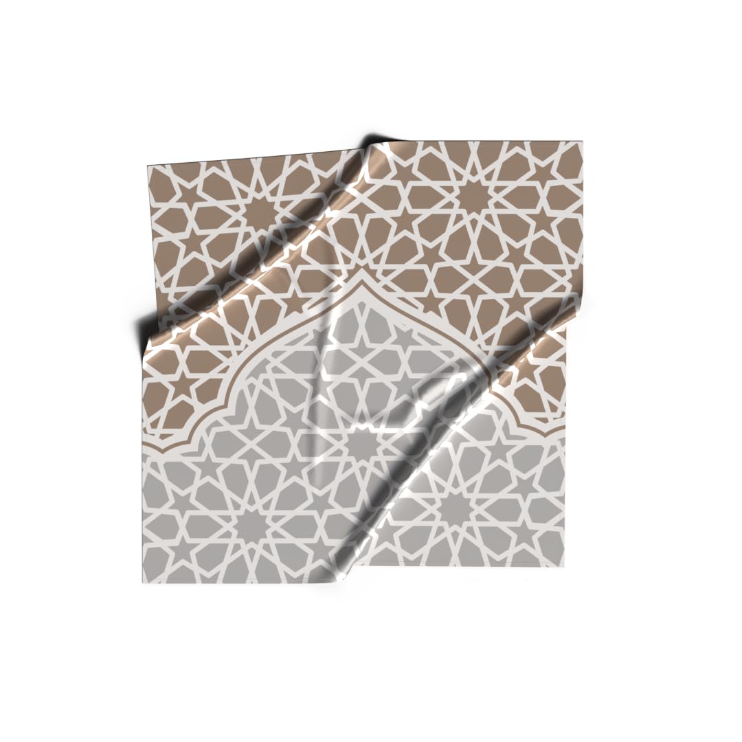 Ramadan's Unique Tablecloth & Napkins Set Satin
