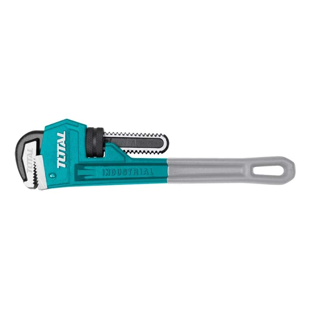 Total tht171366 pipe wrench with high performance - teal white