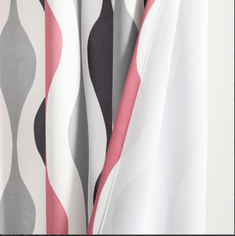 Light Filtering Window Curtain with Back Tab Design, Linen Velvet Fabric - 1 Piece